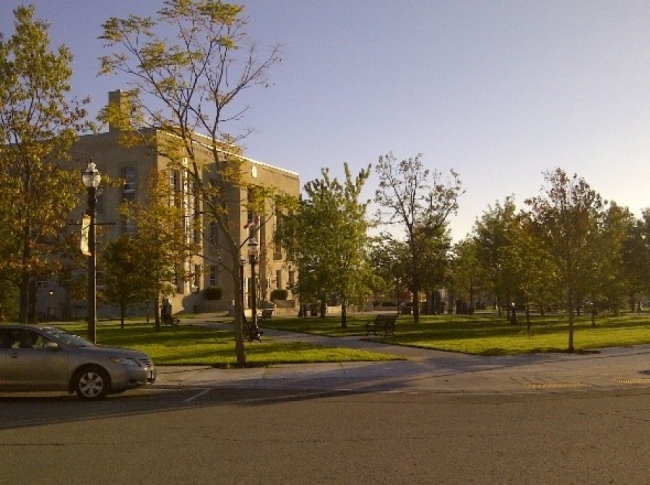 The Courthouse Square in Goderich